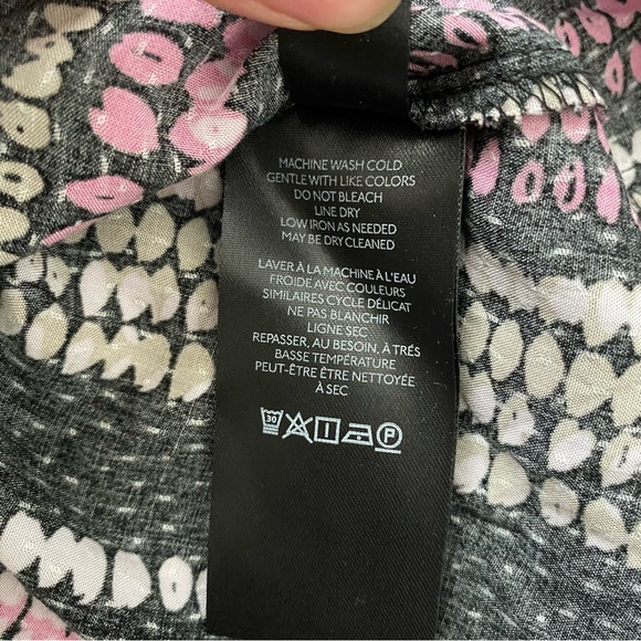 Maeve Anthropologie Colette Peasant Boho Blouse Balloon Sleeve Striped Print - Picture 12 of 16